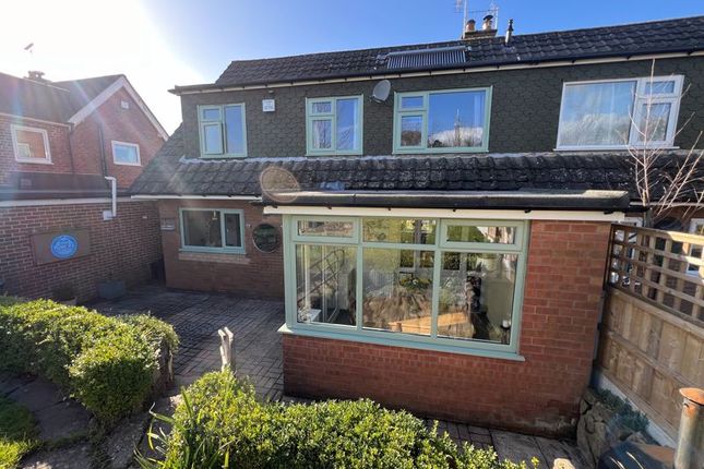 Semi-detached house for sale in High View Road, Leek