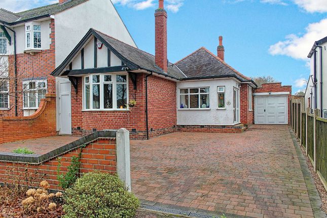 Thumbnail Detached bungalow for sale in Welford Road, Knighton, Leicester