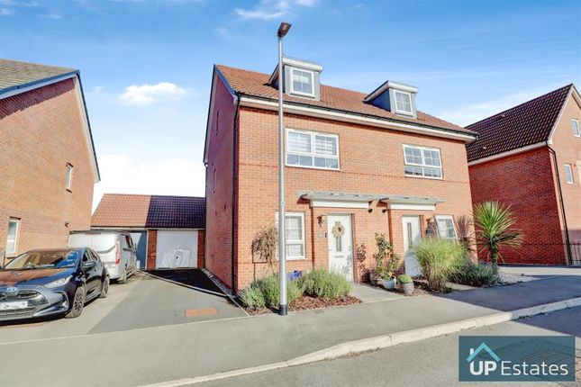 Semi-detached house for sale in Fleece Lane, Off The Long Shoot, Nuneaton