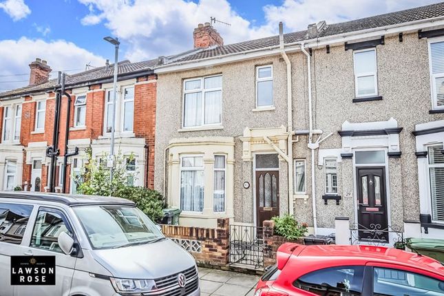 Thumbnail Terraced house for sale in Carisbrooke Road, Southsea