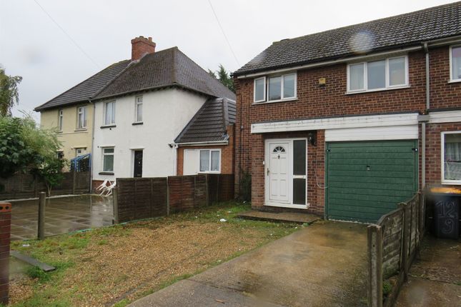 Thumbnail Semi-detached house for sale in Fenlake Road, Shortstown, Bedford