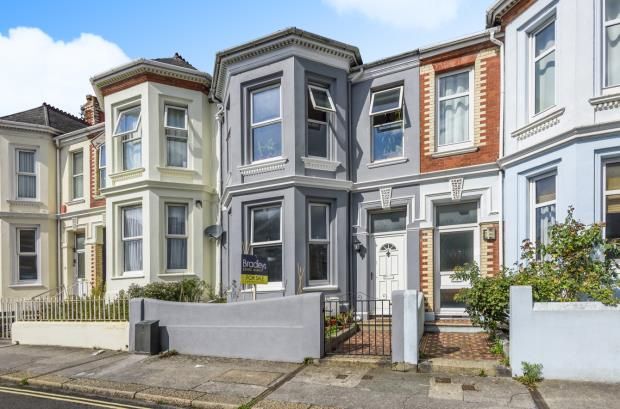 Thumbnail Terraced house for sale in Mount Gould Road, Plymouth, Devon