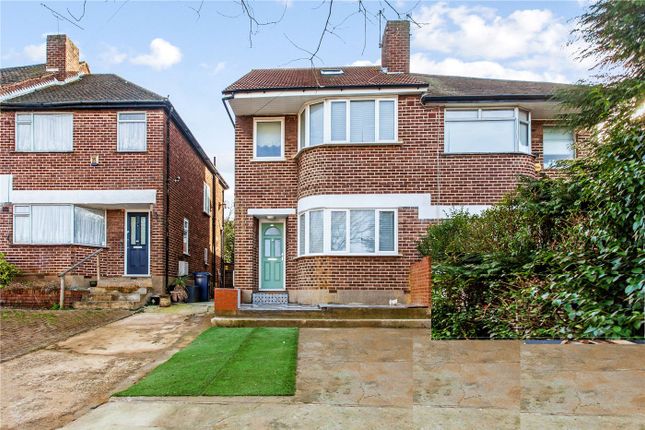 Thumbnail Semi-detached house for sale in Engel Park, Mill Hil East, London