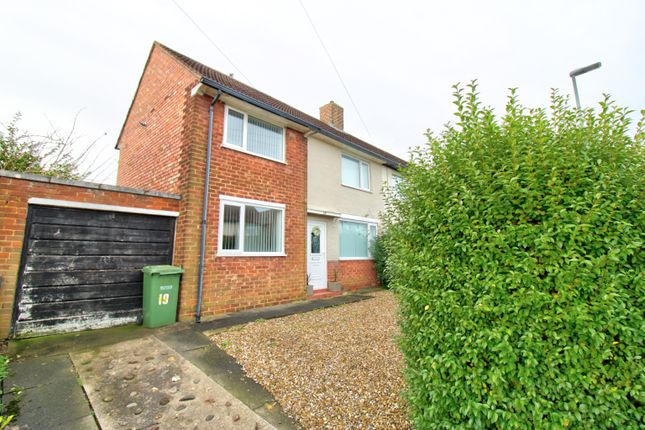 Semi-detached house for sale in Rettendon Close, Stockton-On-Tees, Durham