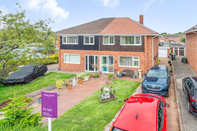 Thumbnail Semi-detached house for sale in Bagley Drive, Wellington, Telford, Shropshire