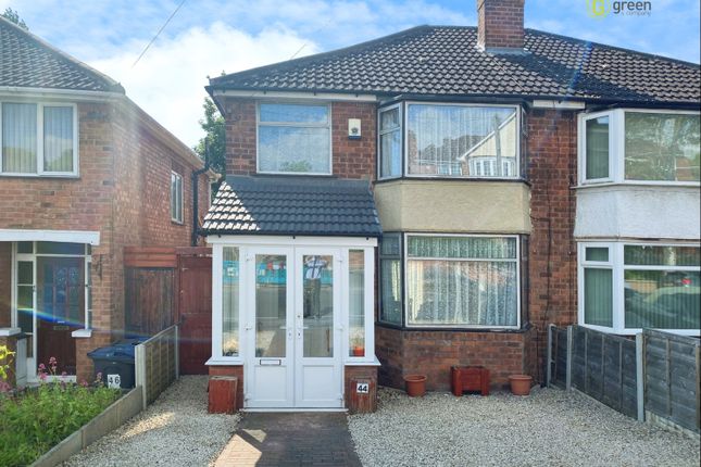 Thumbnail Semi-detached house for sale in Plants Brook Road, Walmley, Sutton Coldfield