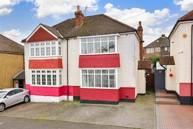 Thumbnail Semi-detached house for sale in Haig Avenue, Rochester, Kent