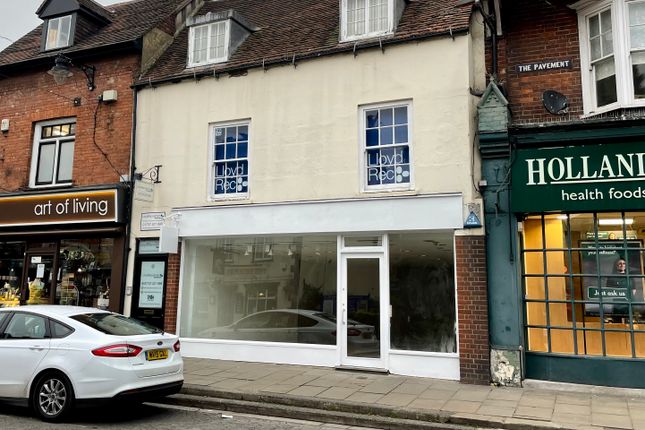 Retail premises to let in High Street, Reigate