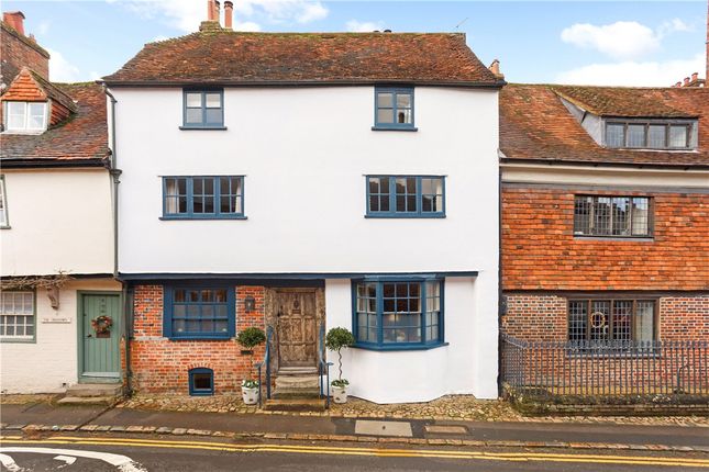 Thumbnail Terraced house for sale in Silverless Street, Marlborough, Wiltshire