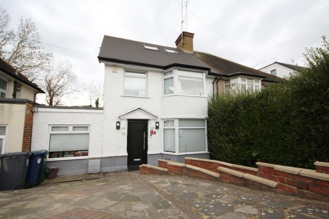 Thumbnail Semi-detached house for sale in Farm Road, Edgware, Middlesex