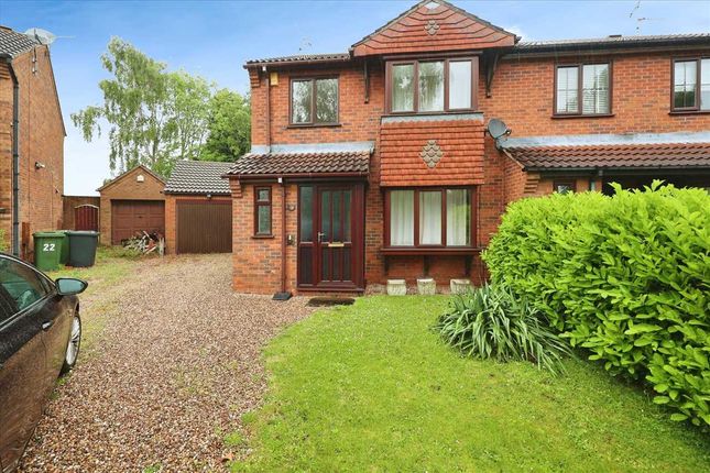 Thumbnail Semi-detached house for sale in Wedgewood Grove, Lincoln