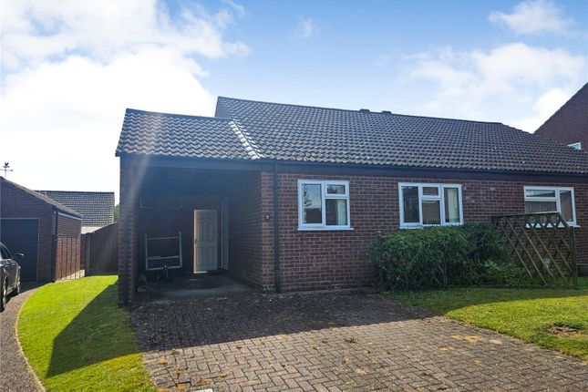 Thumbnail Bungalow for sale in Thrush Close, Mulbarton, Norwich, Norfolk