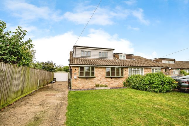 Thumbnail Semi-detached bungalow for sale in Sun Crescent, Oakley, Aylesbury