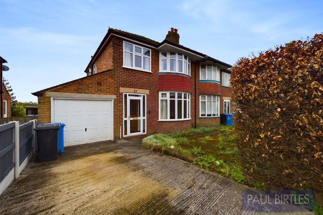 Thumbnail Semi-detached house for sale in Meadow Close, Stretford, Manchester