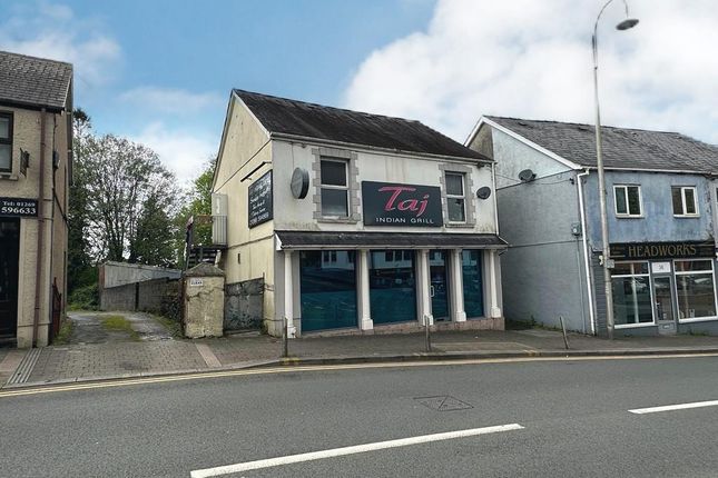 Thumbnail Commercial property for sale in College Street, Ammanford