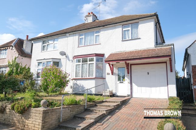 Thumbnail Semi-detached house for sale in Poverest Road, Orpington