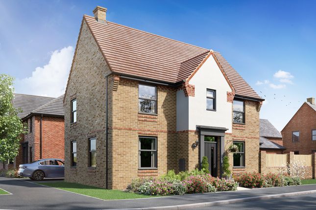 Thumbnail Detached house for sale in "Hollinwood" at Davy Way, Off Briggington Way, Leighton Buzzard