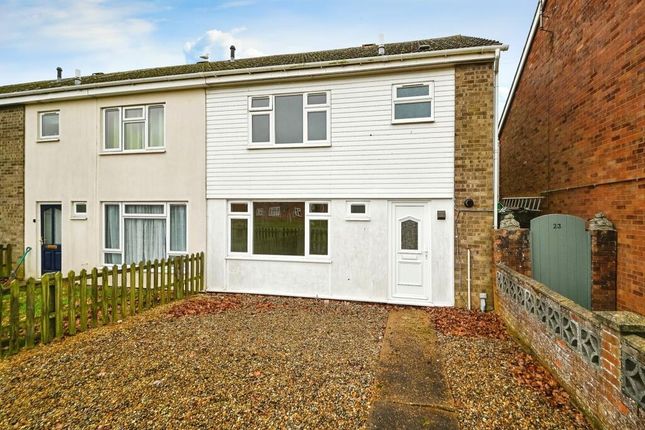 Thumbnail End terrace house to rent in Westfields, King's Lynn