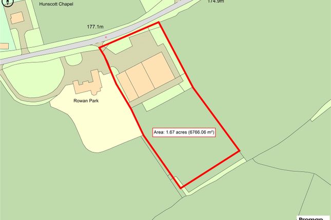 Land for sale in Adjacent To Rowan Park, Ashwater, Beaworthy