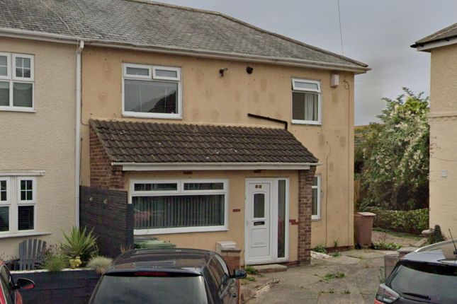 Thumbnail End terrace house for sale in Challoner Road, Hartlepool
