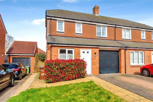 Semi-detached house for sale in Baddesley Close, North Baddesley, Southampton, Hampshire
