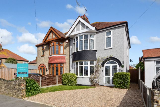 Thumbnail Semi-detached house for sale in Tudor Gardens, Thorpedene Position, Shoeburyness, Essex