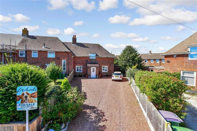 Semi-detached house for sale in The Green, Lydd, Romney Marsh, Kent