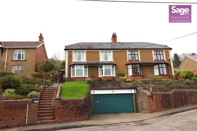 Semi-detached house for sale in Hillside Road, Griffithstown, Pontypool
