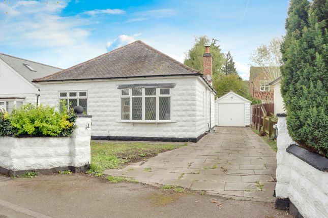Thumbnail Detached bungalow for sale in Barkby Road, Leicester