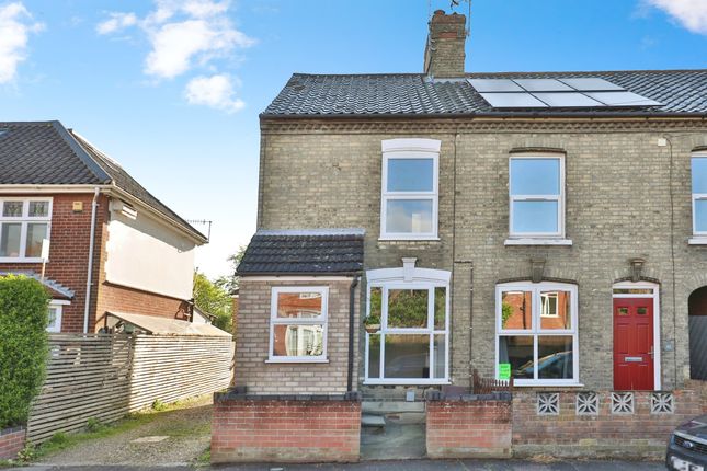 Thumbnail End terrace house for sale in Hotblack Road, Norwich