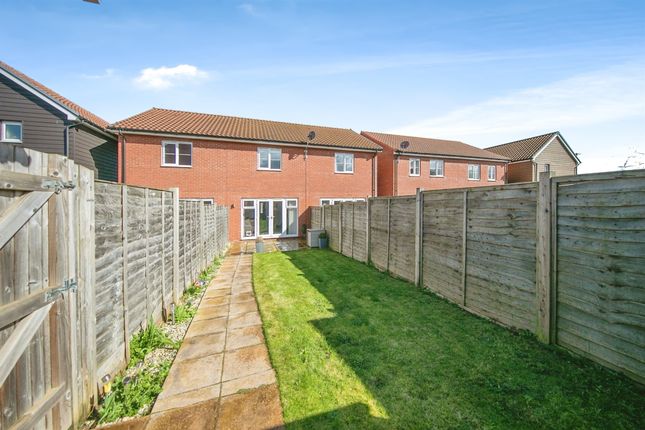 Terraced house for sale in Portland Way, Great Blakenham, Ipswich