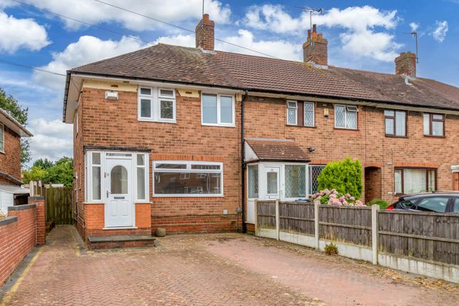 Thumbnail End terrace house for sale in Jervoise Road, Birmingham, West Midlands