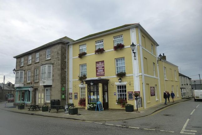 Hotel/guest house for sale in Commercial Hotel 13 Market Square, St Just, Cornwall