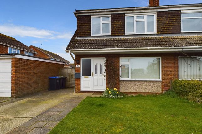 Thumbnail Semi-detached house for sale in Fittleworth Close, Goring-By-Sea, Worthing