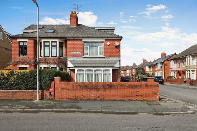 Thumbnail Semi-detached house for sale in Foreland Road, Whitchurch, Cardiff