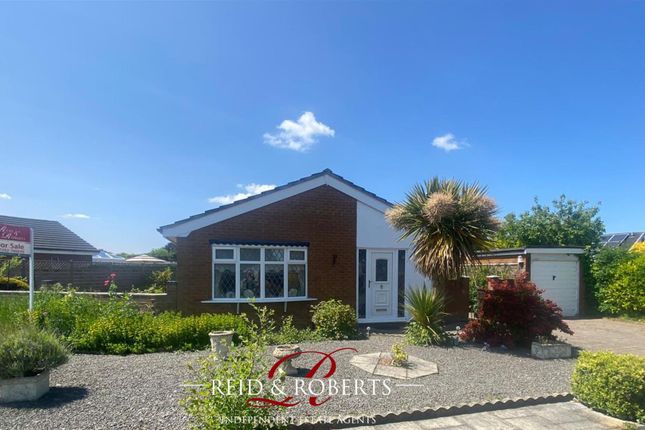 Thumbnail Detached bungalow for sale in Ffordd Las, Sychdyn, Mold