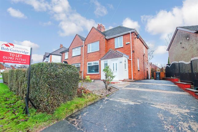 Semi-detached house for sale in Moorthorne Crescent, Bradwell, Newcastle