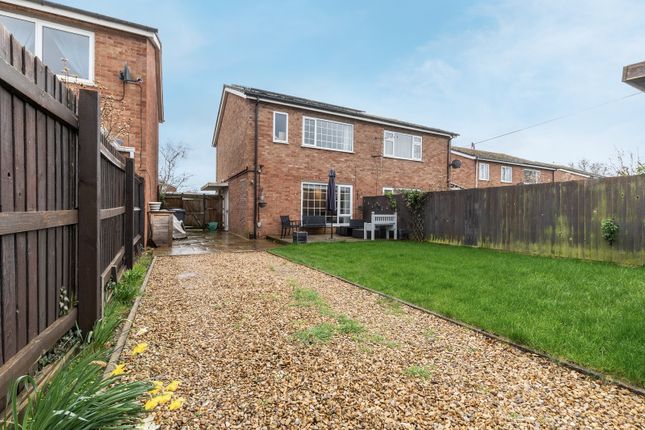 Thumbnail Semi-detached house for sale in Meadow Walk, Yaxley, Peterborough
