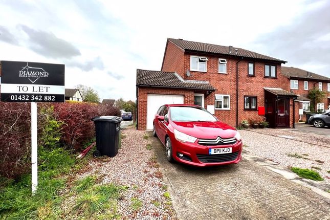 Thumbnail Semi-detached house to rent in Thomas Close, Hereford