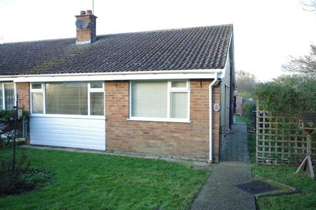 Thumbnail Semi-detached bungalow to rent in North Close, Bacton