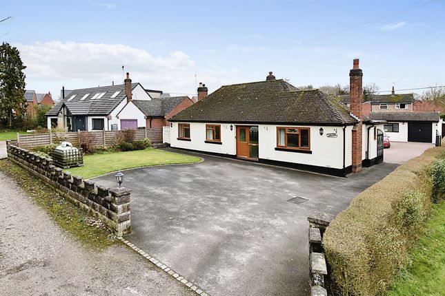 Thumbnail Detached bungalow for sale in Hall Drive, Doveridge, Ashbourne