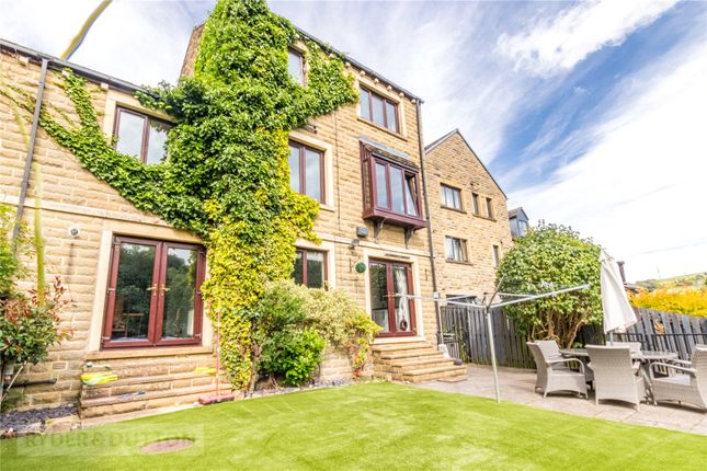 Link-detached house for sale in Stones Drive, Ripponden, Sowerby Bridge, West Yorkshire