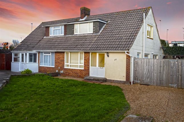 Semi-detached bungalow for sale in Ashwood Close, Broadwater, Worthing