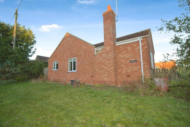 Thumbnail Detached bungalow for sale in Stainfield Road, Kirkby Underwood, Lincolnshire