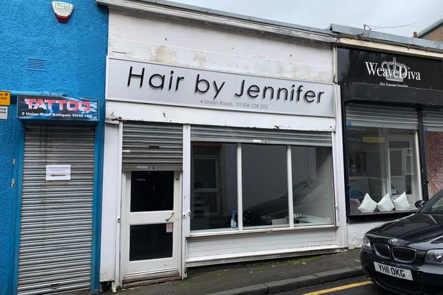 Retail premises to let in Union Road, Bathgate