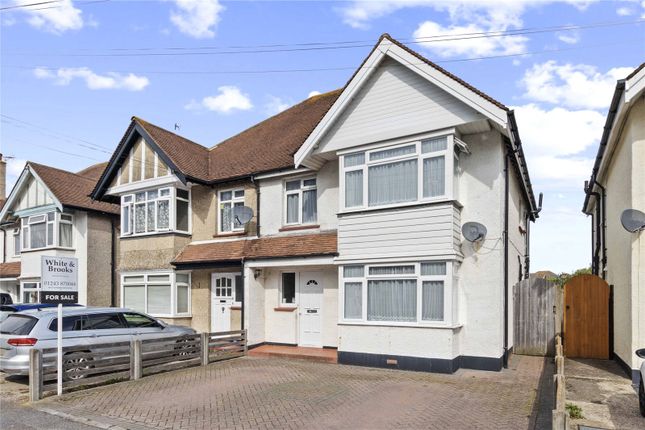 Thumbnail Semi-detached house for sale in Wellington Road, Bognor Regis, West Sussex