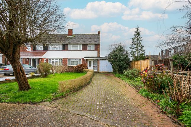 Thumbnail Semi-detached house for sale in Middle Furlong, Bushey, Hertfordshire