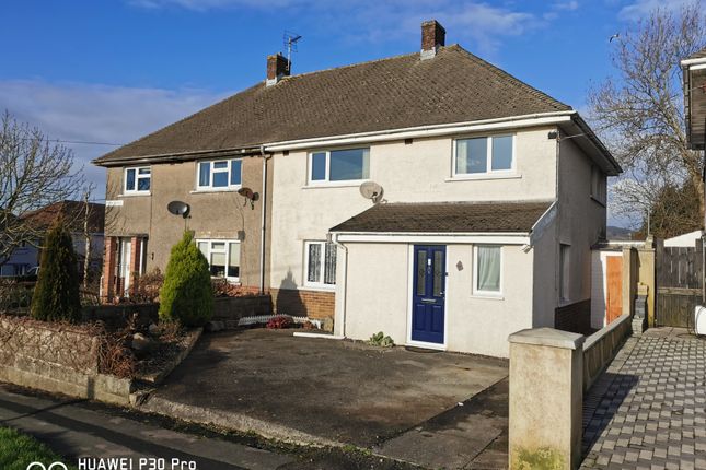 Thumbnail Semi-detached house for sale in Bryn Llawen, Kenfig Hill