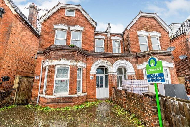Thumbnail Semi-detached house to rent in B 49 Portswood Road, Southampton