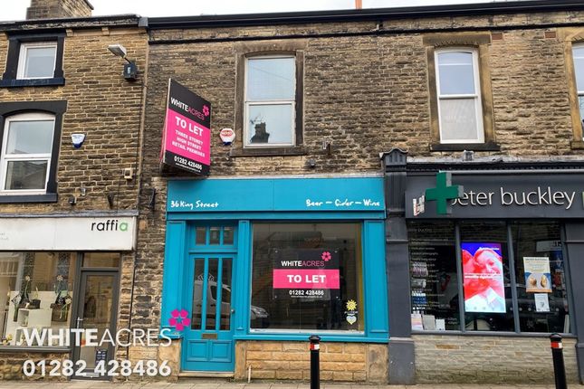 Retail premises to let in 36 King Street, Clitheroe, Lancashire